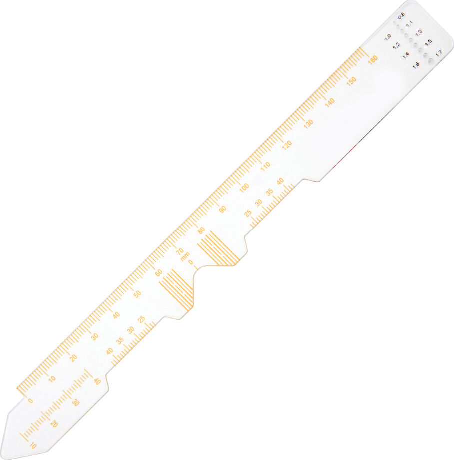 Multi Use Transparent PD Ruler